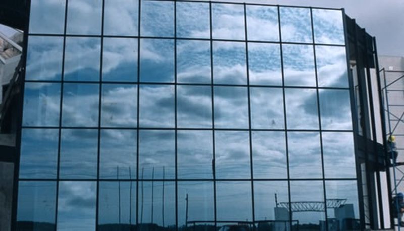 Construcción de vidrio