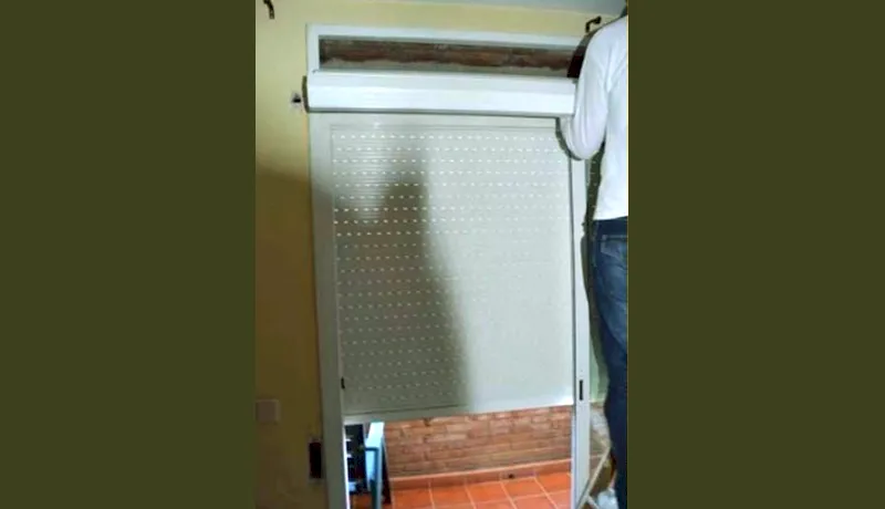 ubicación de las persianas