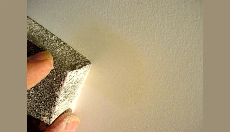 papel de lija de yeso