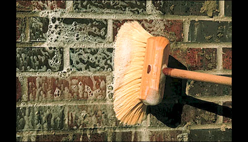 limpieza de ladrillos