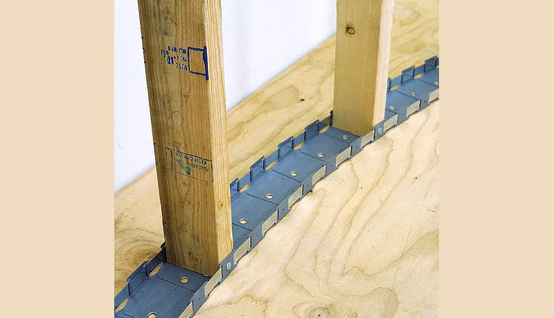 perfil de pared curvado