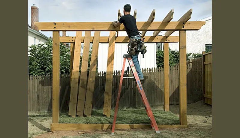 pérgola de madera 2